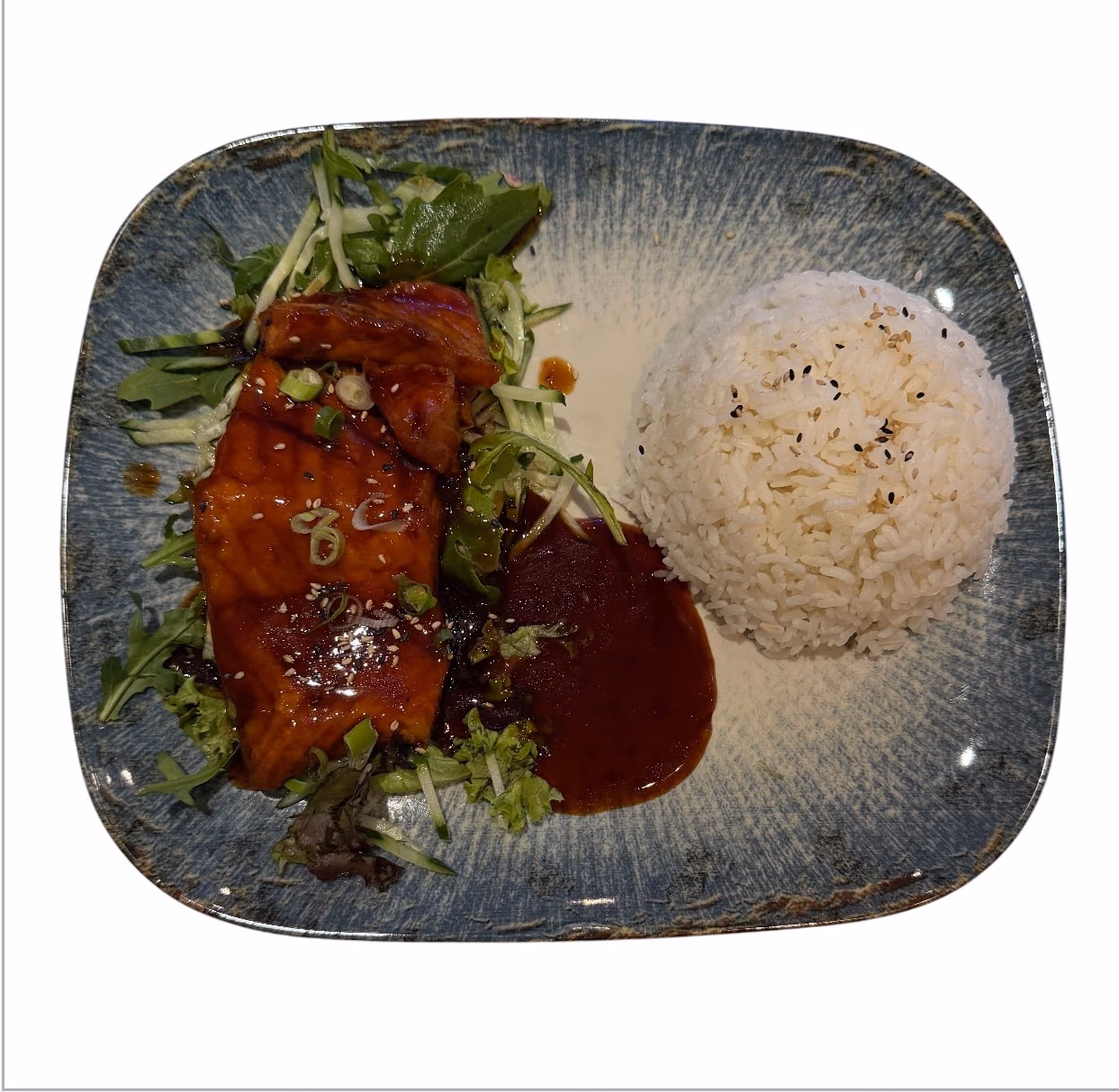 Lachs Teriyaki