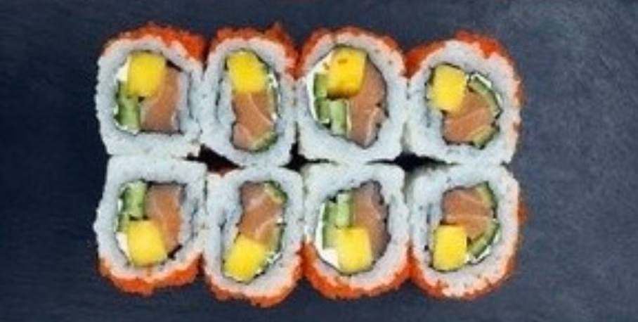 Mango Lachs Roll